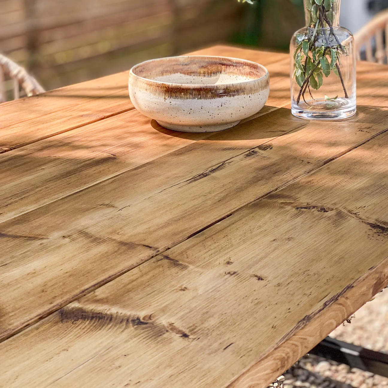 Garden table outdoor dining set picnic bench Patio Furniture Wooden Small Bistro Oak 6 seater and chairs Acacia