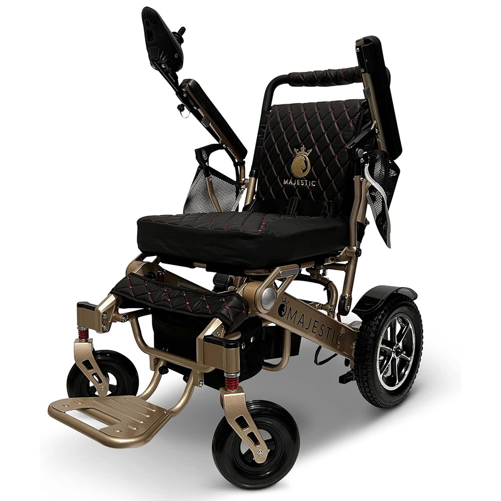 Majestic IQ-7000,Lightweight foldable electric wheelchair for the elderly, durable and ultra-light wheelchair