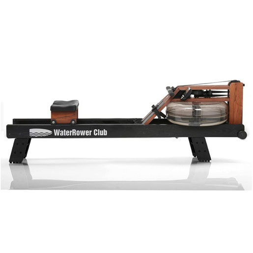WaterRower Club Rowing Machine w/ S4 Monitor & Hi Rise Attachment