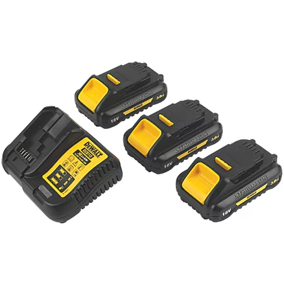 Dewalt DCK699M3T 6pcs. Battery combi set 3x 4.0Ah 18V