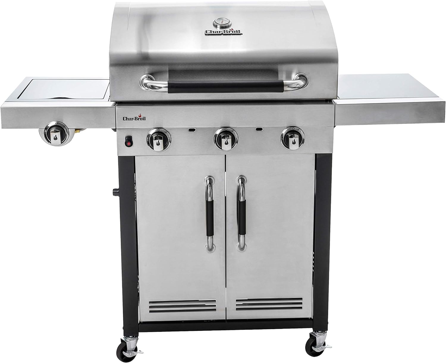 Char-Broil Advantage Series 345S - 3 Burner Gas Barbecue Grill with TRU-Infrared Technology, Stainless Steel Finish