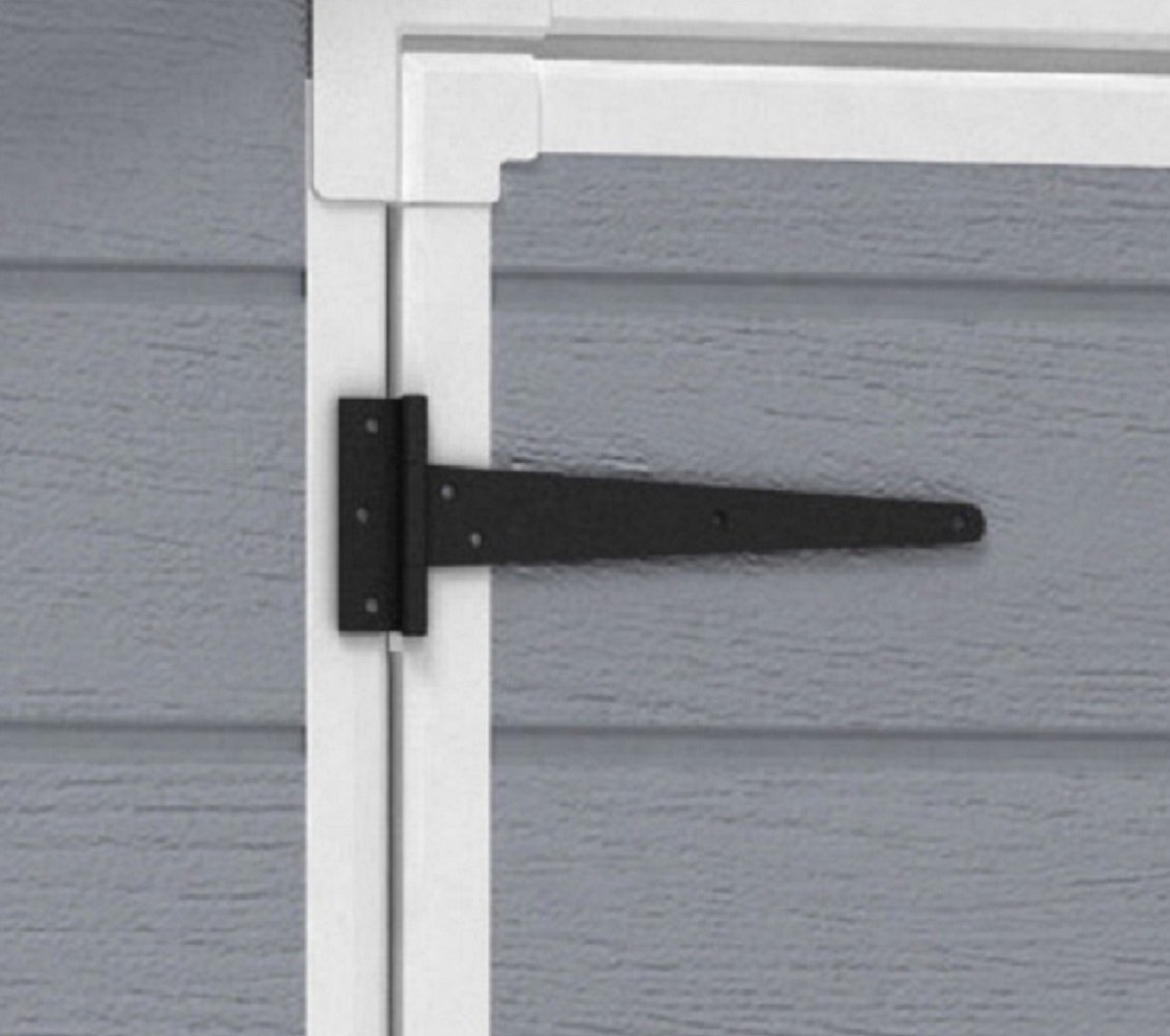 【Storage Shed】6x8 Resin Outdoor Storage Shed - Perfect to Store Patio Furniture, Garden Tools Bike Accessories