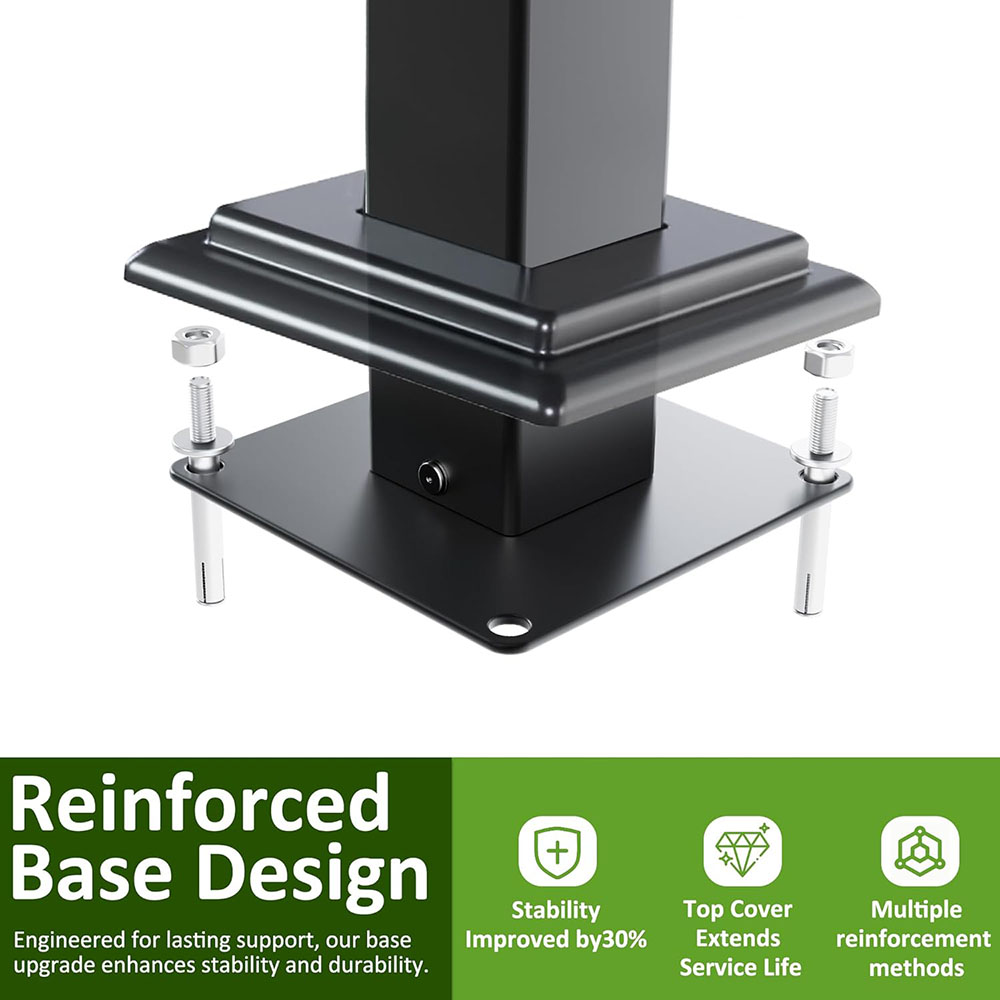 12x20 Metal Carport Carports with Enhanced Base Heavy Duty Garage Outdoor Galvanized Car Shelter for Car, Boats and Truck