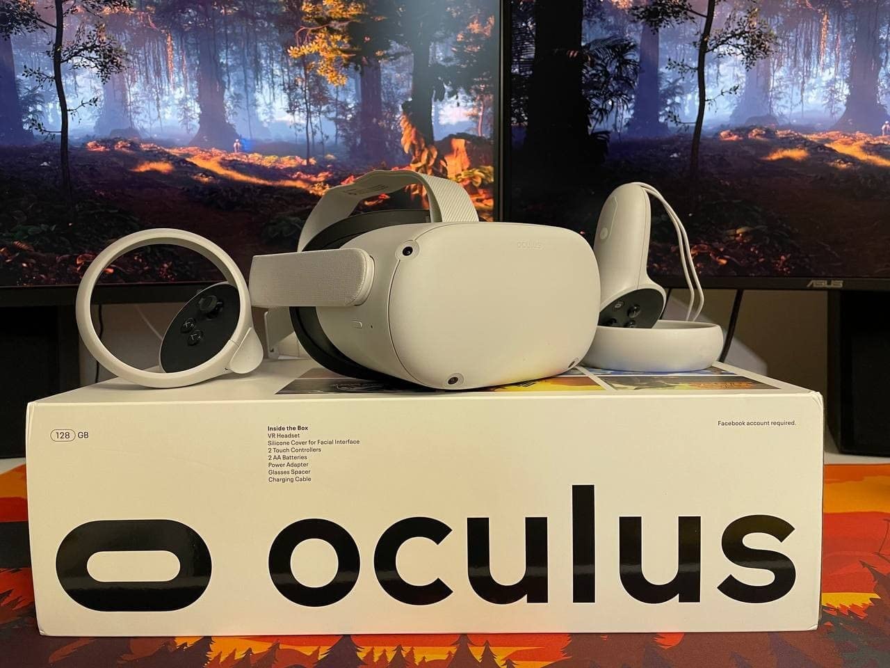 Quest 2 �?Advanced All-In-One Virtual Reality Headset �?128 GB genannt.