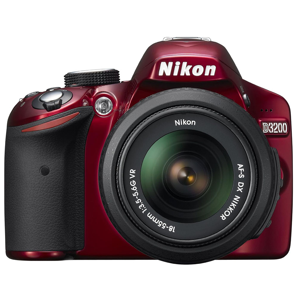 Nikon D3200 24.2 MP CMOS Digital SLR with 18-55mm f/3.5-5.6 Auto Focus-S DX VR NIKKOR Zoom Lens