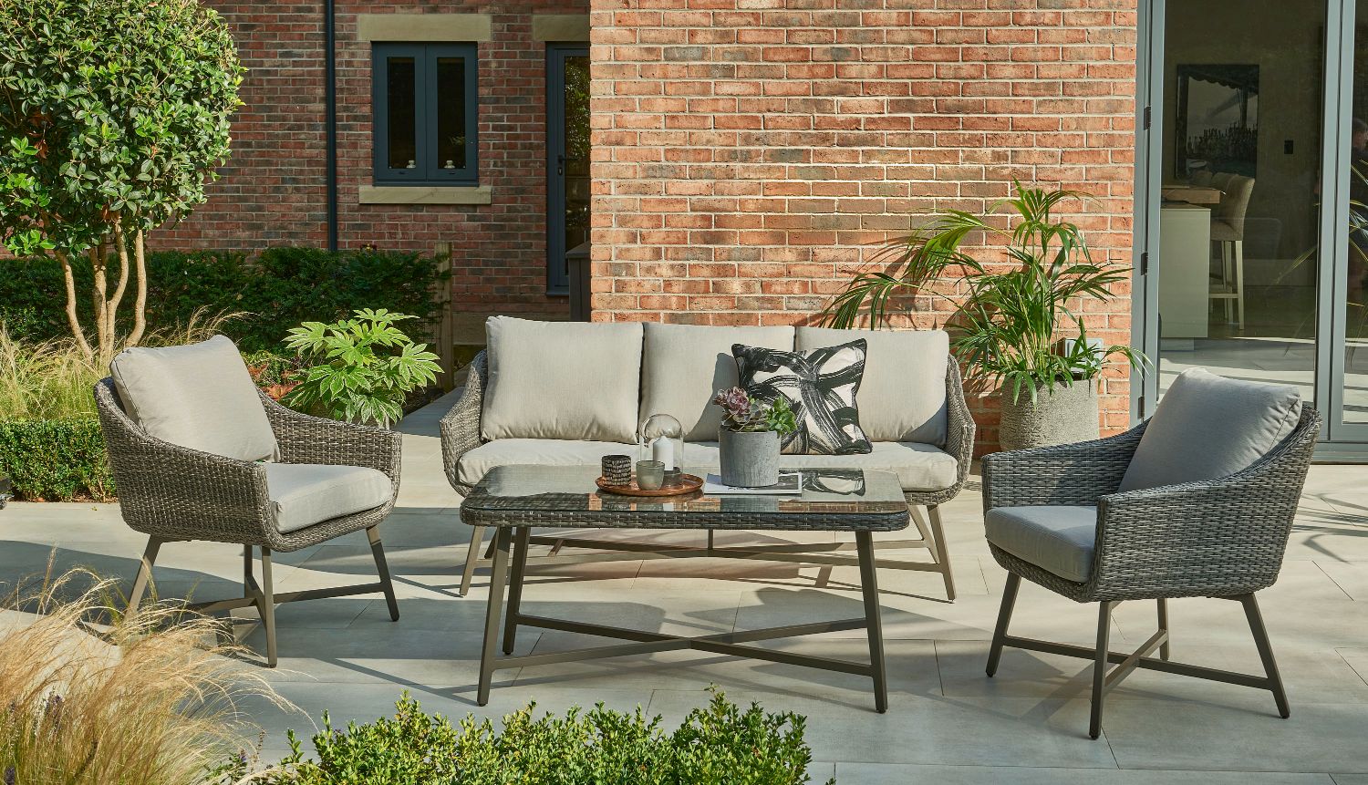 Kettler La Mode 3 Seat Sofa Set