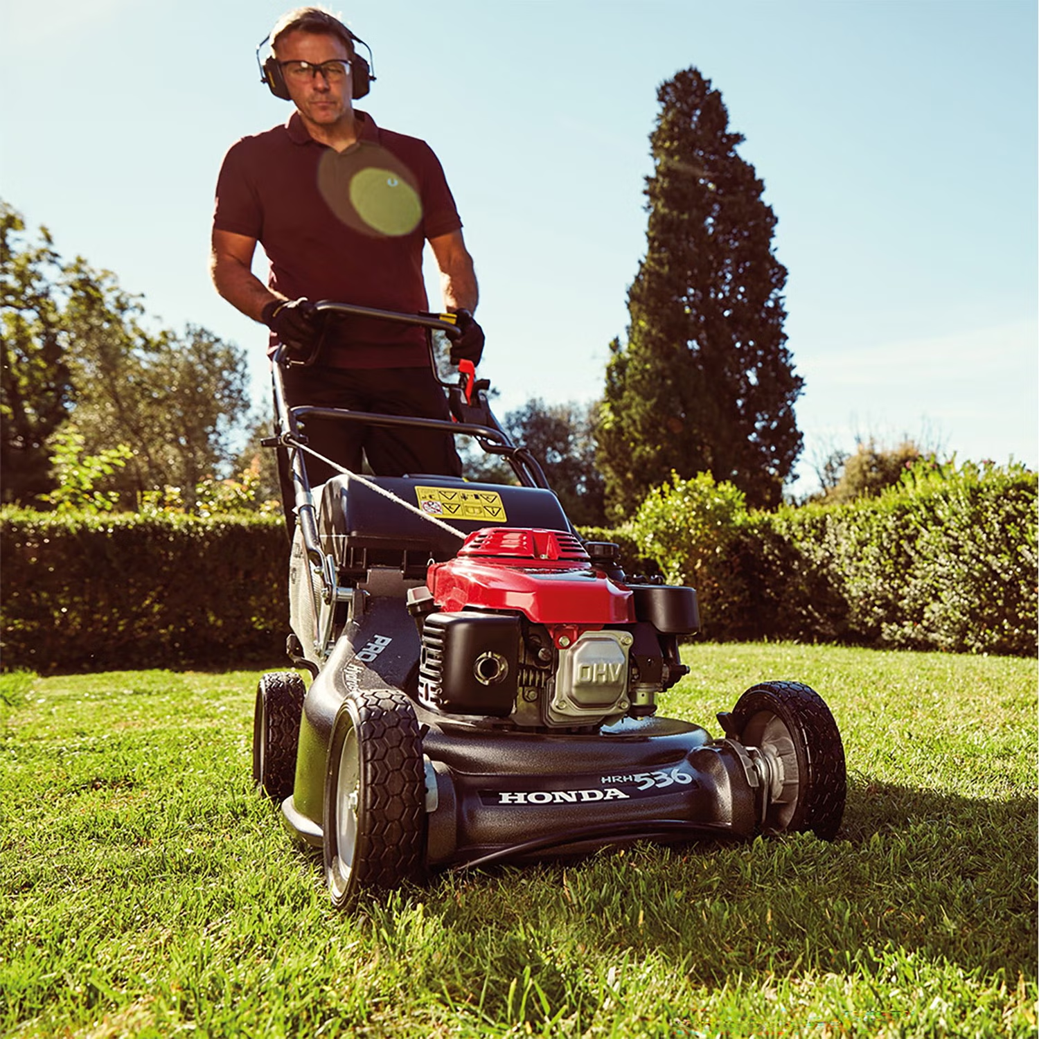 Honda HRH 536 HX Self-propelled Professional Petrol Lawn Mower