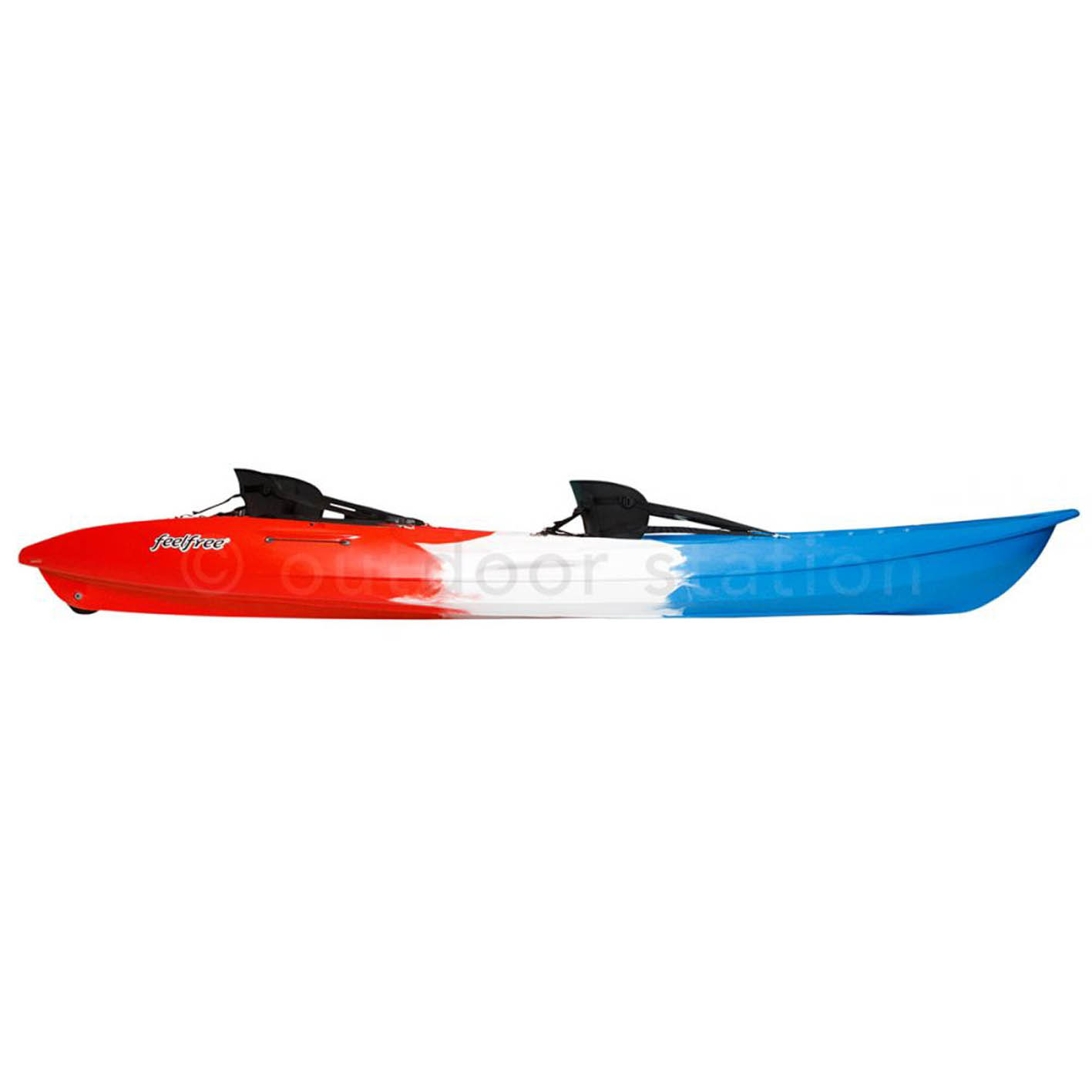Recreational sit on top kayak Feelfree Gemini Field & Stream