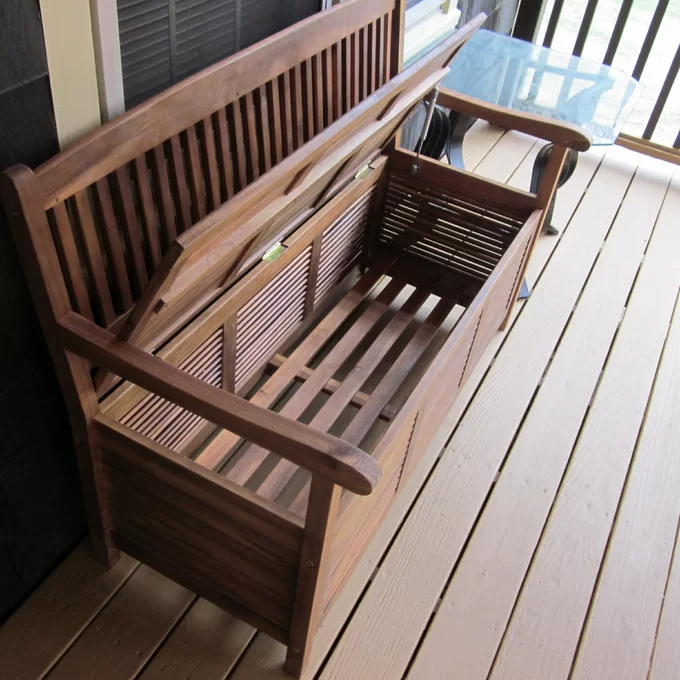 【Storage Shed】Wooden Storage Bench
