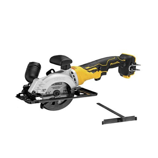 DEWALT DEWDCS571N DCS571N XR Brushless Compact Circular Saw 115mm 18V Bare Unit, 18 V, Yellow