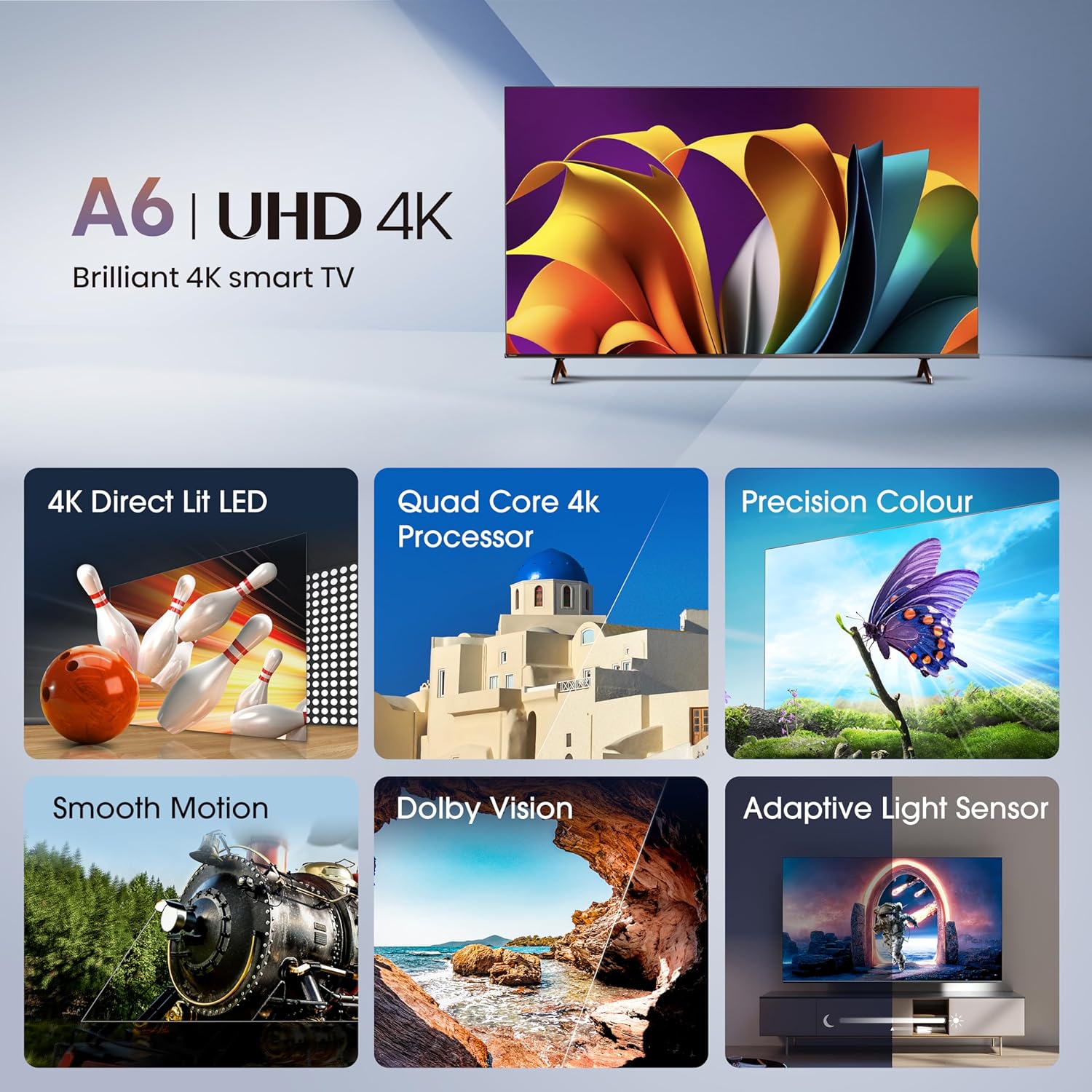 Hisense  4K Smart TV  - (2024 Model)